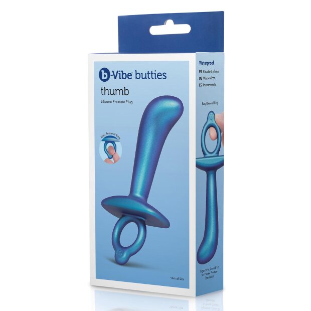 B-Vibe Thumb Silicone Prostate Plug