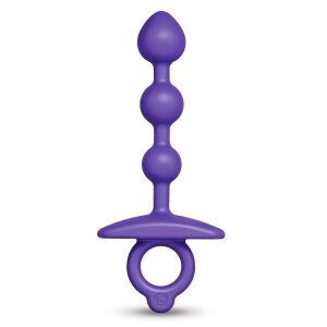 B-Vibe Zip Silicone Anal Beads