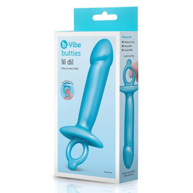 B-Vibe Lil Dil Silicone Anal Dildo