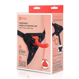 B-Vibe Every Body Strap-On Geschirrset mit Dildo...