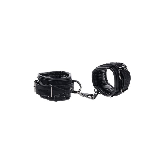 Sportsheets Velvet Noir Handcuffs