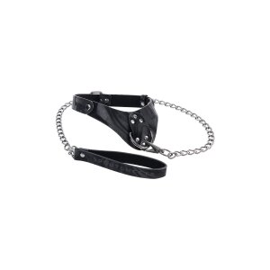 Sportsheets Velvet Noir Collar & Leash
