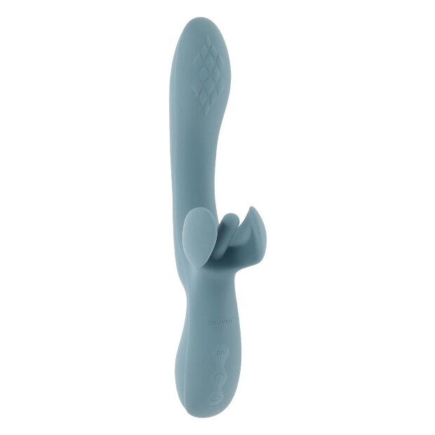 Evolved Take Your Flick Rabbit Vibrator Blau 24,2 cm
