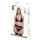 Baci Ensemble 3 pièces Soutien-Gorge Porte-Jarretelles et Culotte Noir M-L