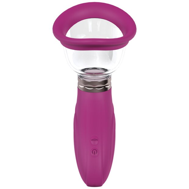 Delightful Rechargeable Vulva and Breast Pump Pink