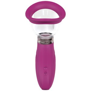 Delightful Rechargeable Vulva and Breast Pump Pink