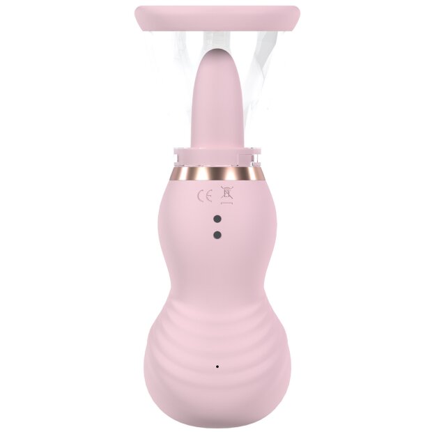 Sensual Rechargeable Vulva and Breast Pump Pink