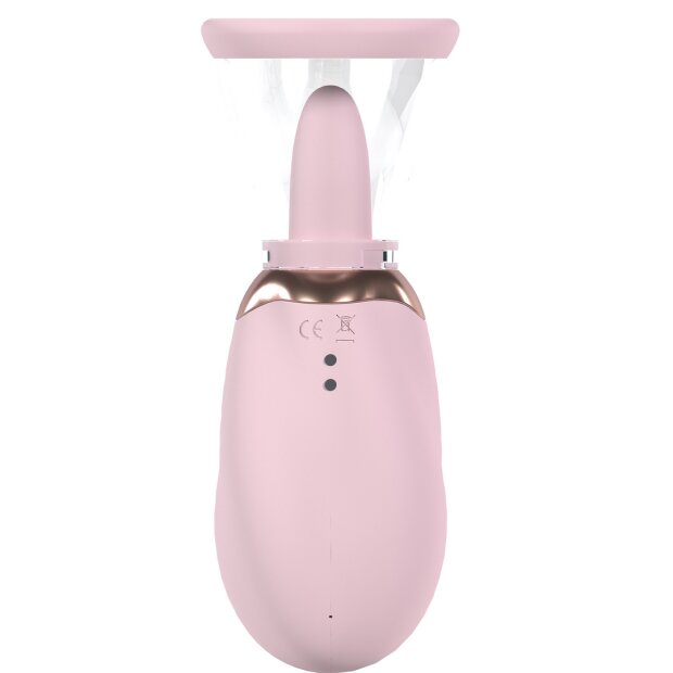 Boost Rechargeable Vulva and Breast Pump Pink