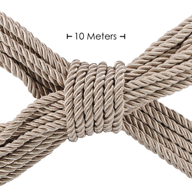 Ouch! Polyester Bondage Seil 10 m Gold