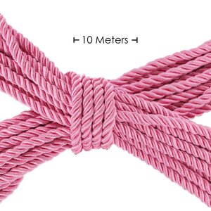 Ouch! Polyester Bondage Seil 10 m Rosa