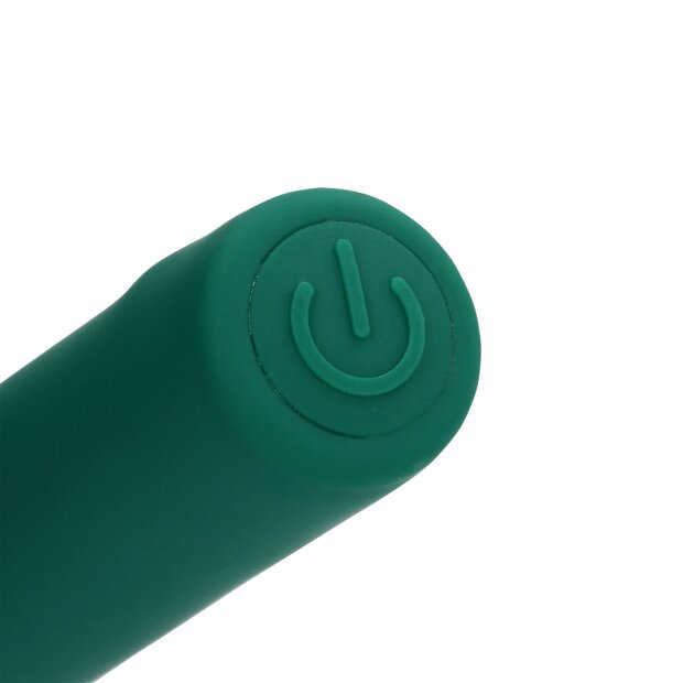 Loveline Pulse Wave G-Spot Vibrator Green Crystal