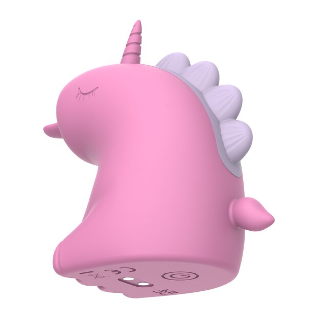 ER Cupcake Unicorn 360° Rotierendes Zungenmassagegerät Pink
