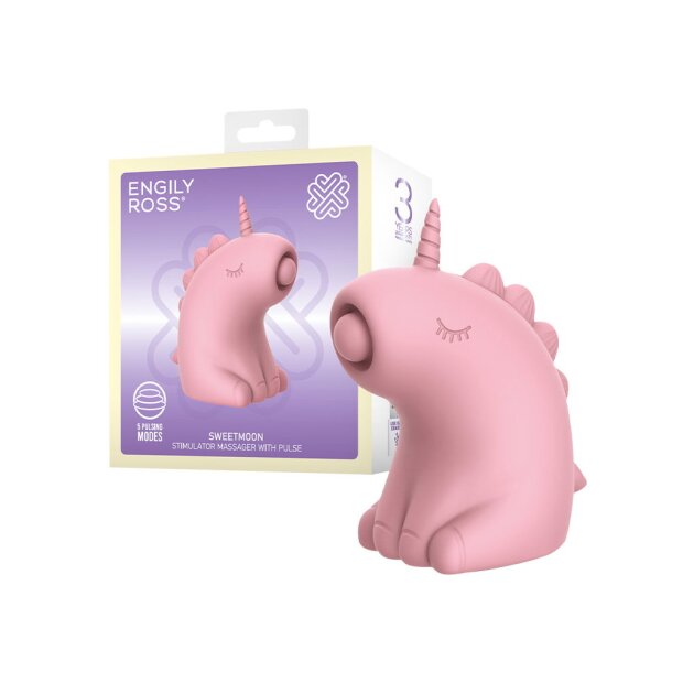 ER Sweetmoon Unicorn Massagergerät mit Pulsationsfunktionen Pink