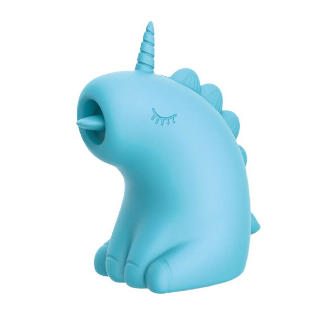 ER Cupcake Unicorn 360° Zungenmassagegerät Blau
