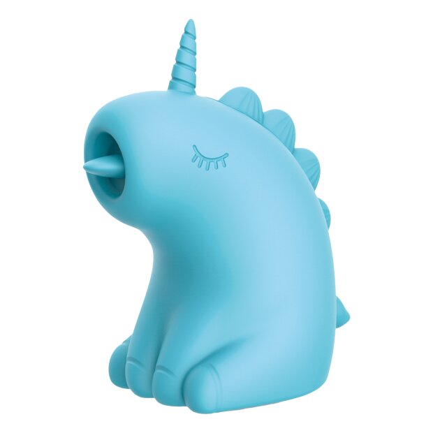 ER Cupcake Unicorn 360° Zungenmassagegerät Blau