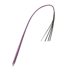 RISE Feather Hard Whip Leather Black Purple
