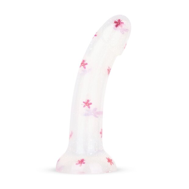 Easy Toys Dildo Collection Flower Power Small Dildo with Pink Flowers