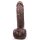 Hung System Lil Realistischer Dildo XL Braun 28 cm