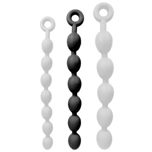 AnalMasterBalls Chapira balls M 43 x 4.8 cm Black