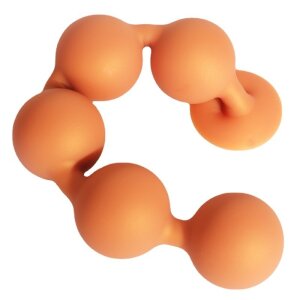 AnalMasterBalls Bulby Butt M anal balls 30 x 4.7 cm Orange
