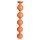 AnalMasterBalls Bulby Butt M anal balls 30 x 4.7 cm Orange