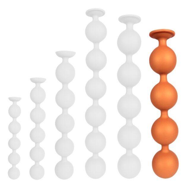 AnalMasterBalls Anal balls Bulby Butt XXXL 45 x 8.7 cm Orange