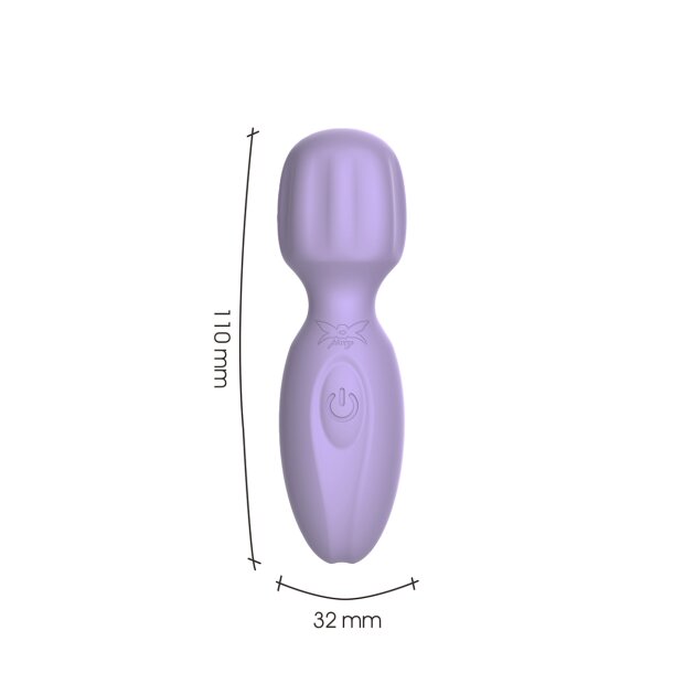 Pixey 2GO Mini Vibrator 11 cm Purple