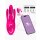 IY Derek Vibrator with Finger Motion and App Control Pink 18 cm Ø 5.5 cm
