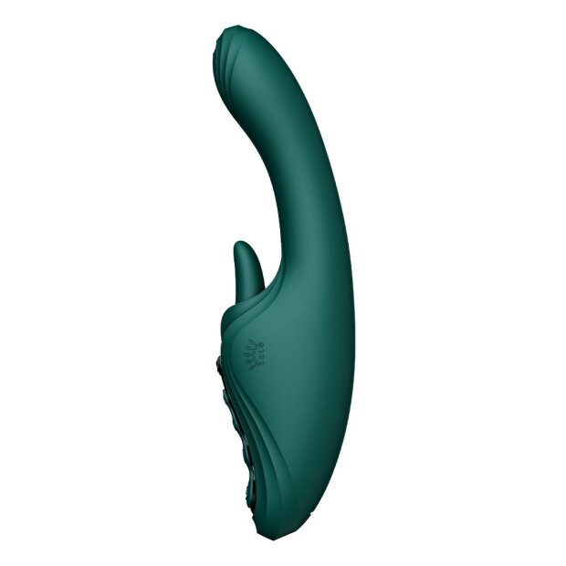 Zalo Ares G-Spot Rabbit Vibrator App Control 24,6 cm Green