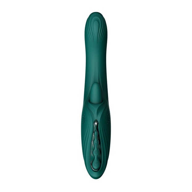 Zalo Ares G-Spot Rabbit Vibrator App Control 24,6 cm Green
