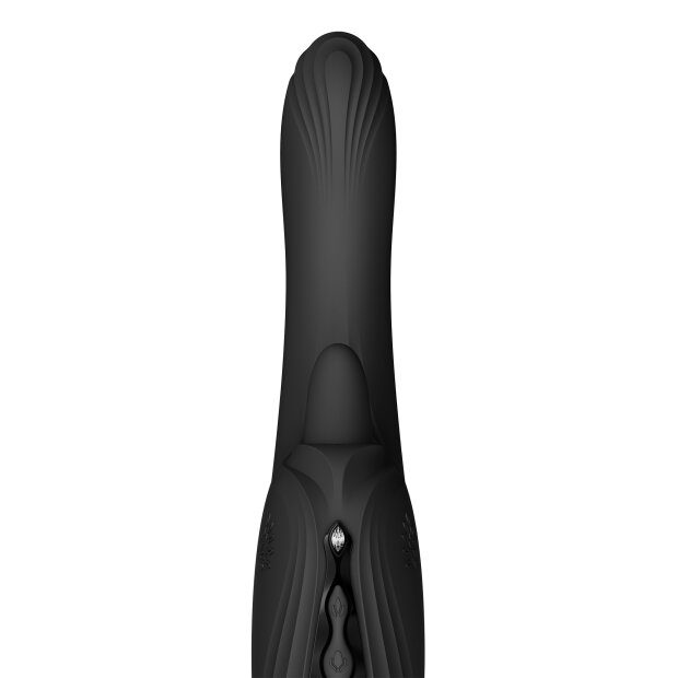 Vibromasseur Zalo Ares G-Spot Rabbit avec application de contrôle 24,6 cm noir