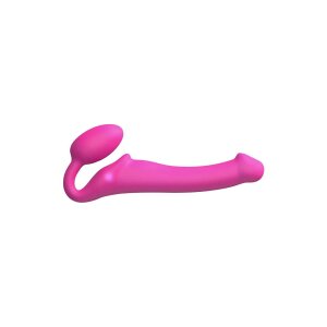 Strap-On-Me Biegsamer Strap-On-Vibrator mit Fernbedienung...