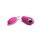 DORR Spot Duo Vibro-Ei mit Fernbedienung Pink 8,5 cm Ø 4,4 cm