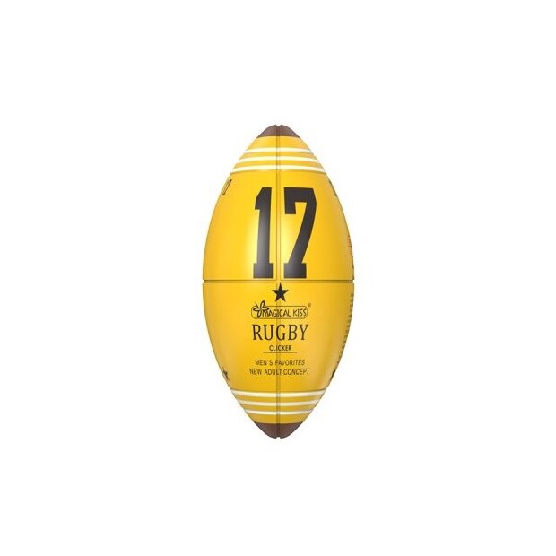SuckMeToys Rugby Ball Clicker masturbation egg
