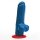 Fuck & Fist Tyr S Dildo Blau 16 cm Ø 4 cm