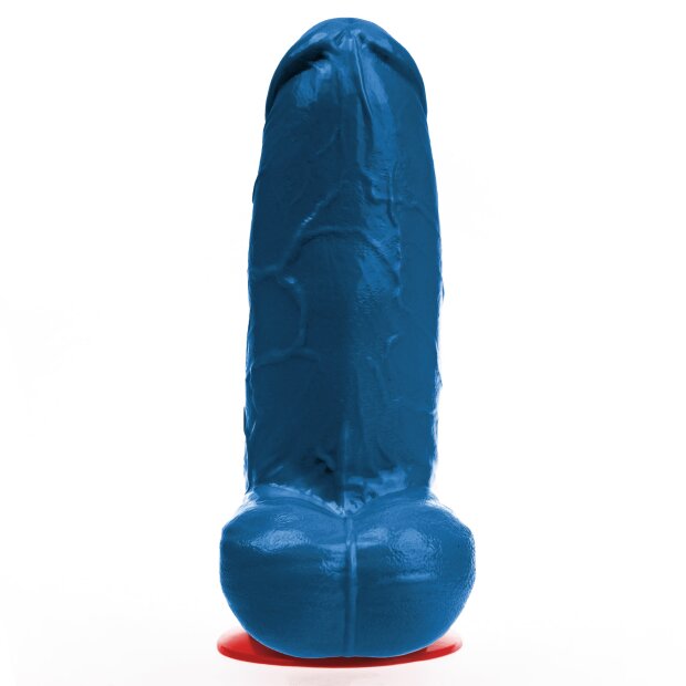 Fuck & Fist Freyr XL Dildo Blau 28 cm Ø 9 cm