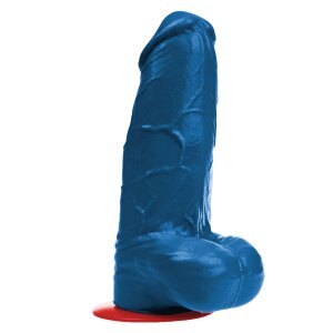 Fuck & Fist Freyr XL Dildo Blau 28 cm Ø 9 cm
