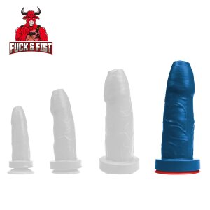 Fuck & Fist Magni XL Dildo Blau 26.5 cm Ø 8.7 cm