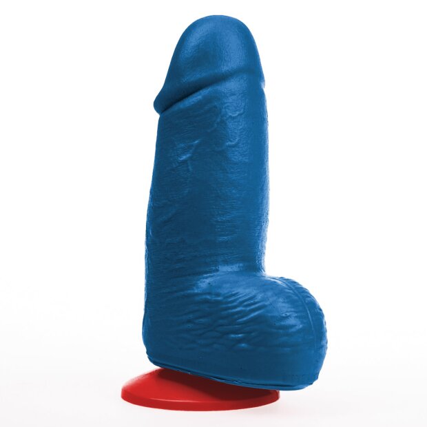 Fuck & Fist Dagr S Dildo Blau 16 cm Ø 5,7 cm