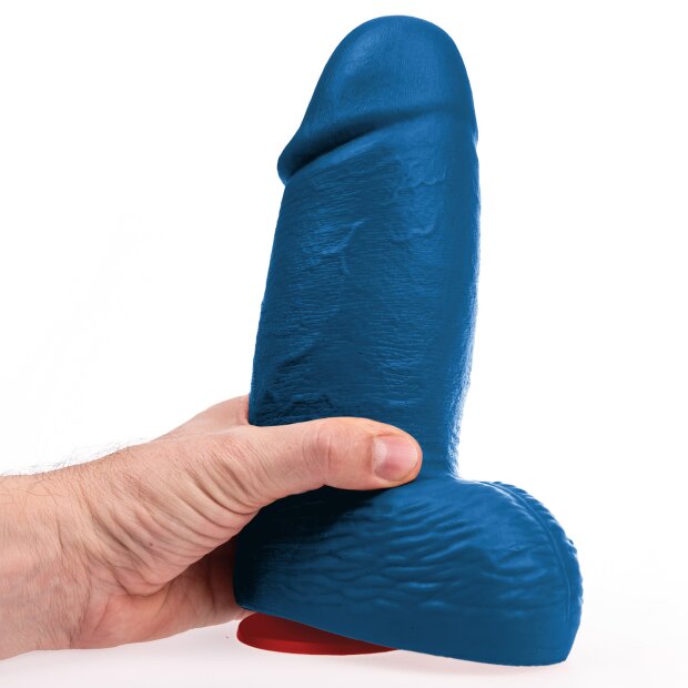 Fuck & Fist Dagr L Dildo Blau 23 cm Ø 8,8 cm