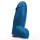 Fuck & Fist Dagr L Dildo Blau 23 cm Ø 8,8 cm