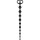 TOYJOY Flexible Anal Beads Black
