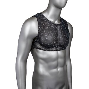 CalExotics Radiance Crop Top Schwarz One Size