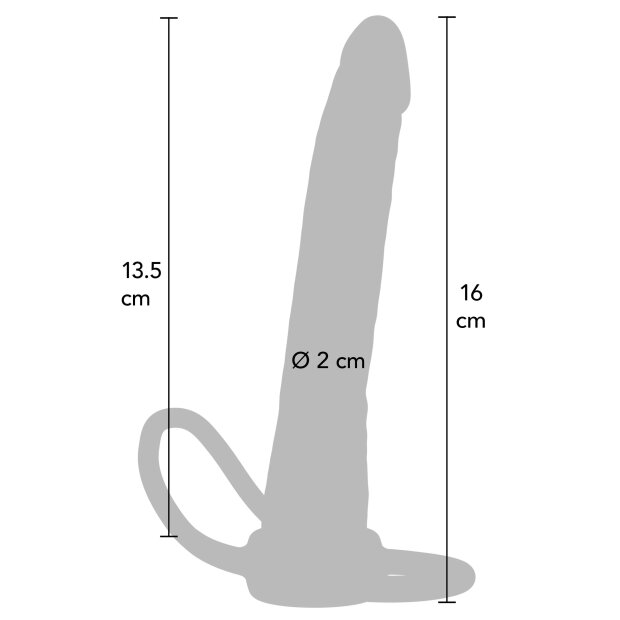 TOYJOY Dong Double Trouble Silicone Skin