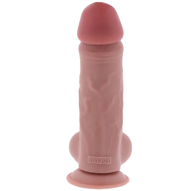 TOYJOY Deluxe Dual Density Dicker Dildo 23 cm ø 5,5 cm Beige