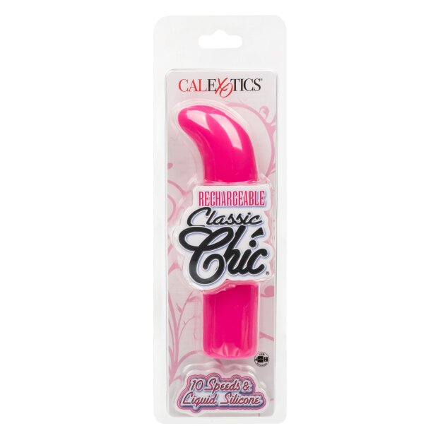 CalExotics Classic Chic Mini G-Punkt Vibrator Pink 13,3 cm Ø 3,3 cm