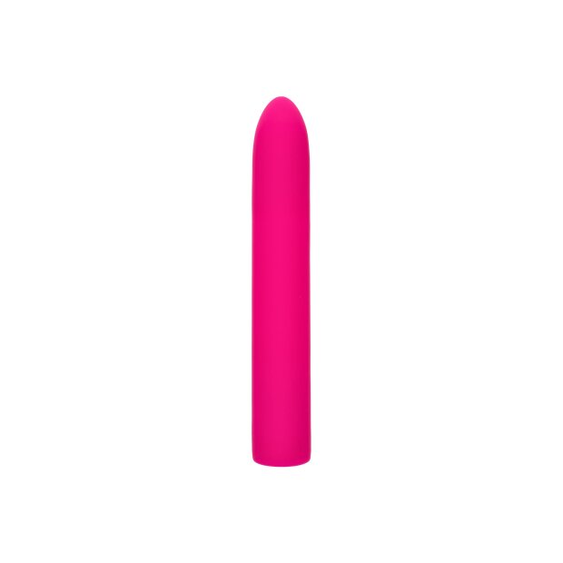 CalExotics Classic Chic Wiederaufladbarer Vibrator Pink 17,8 cm Ø 3,3 cm
