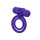 CalExotics Dual Climaxer Anneau Pénien Rechargeable avec Stimulation Clitoridienne Violet Ø 3,3 cm