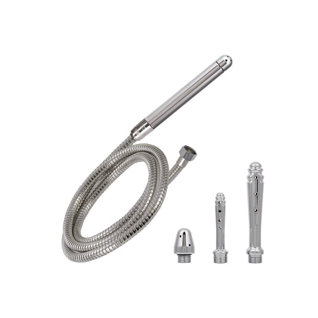 CalExotics Pro Water Works System douche intime argentée