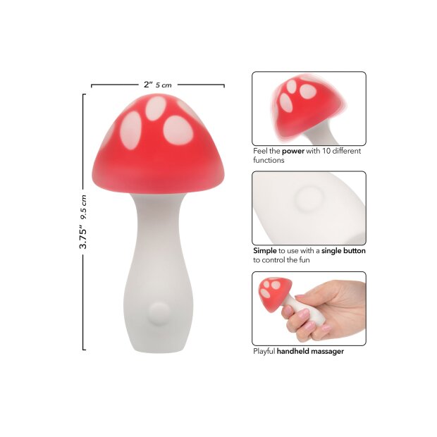 CalExotics Muff Shroom Verspielter Massager 9,5 cm